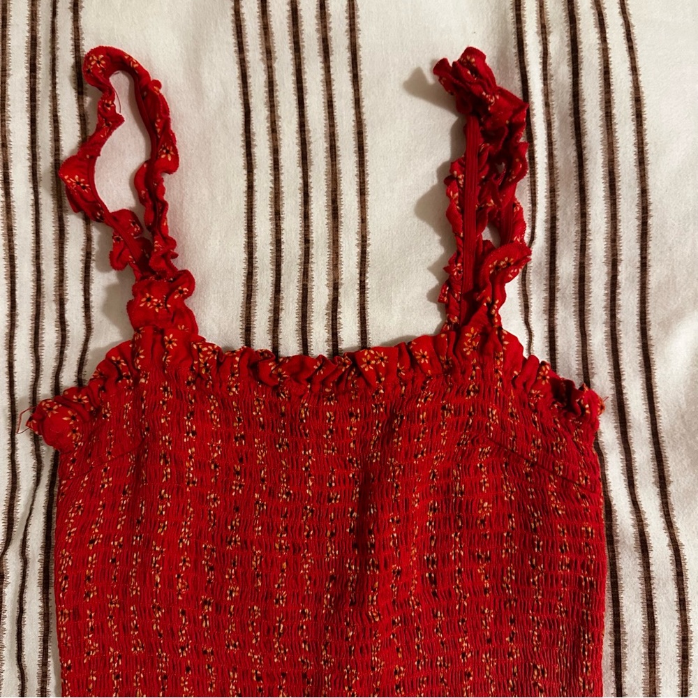 RED MINI DRESS - Picture 4 of 5